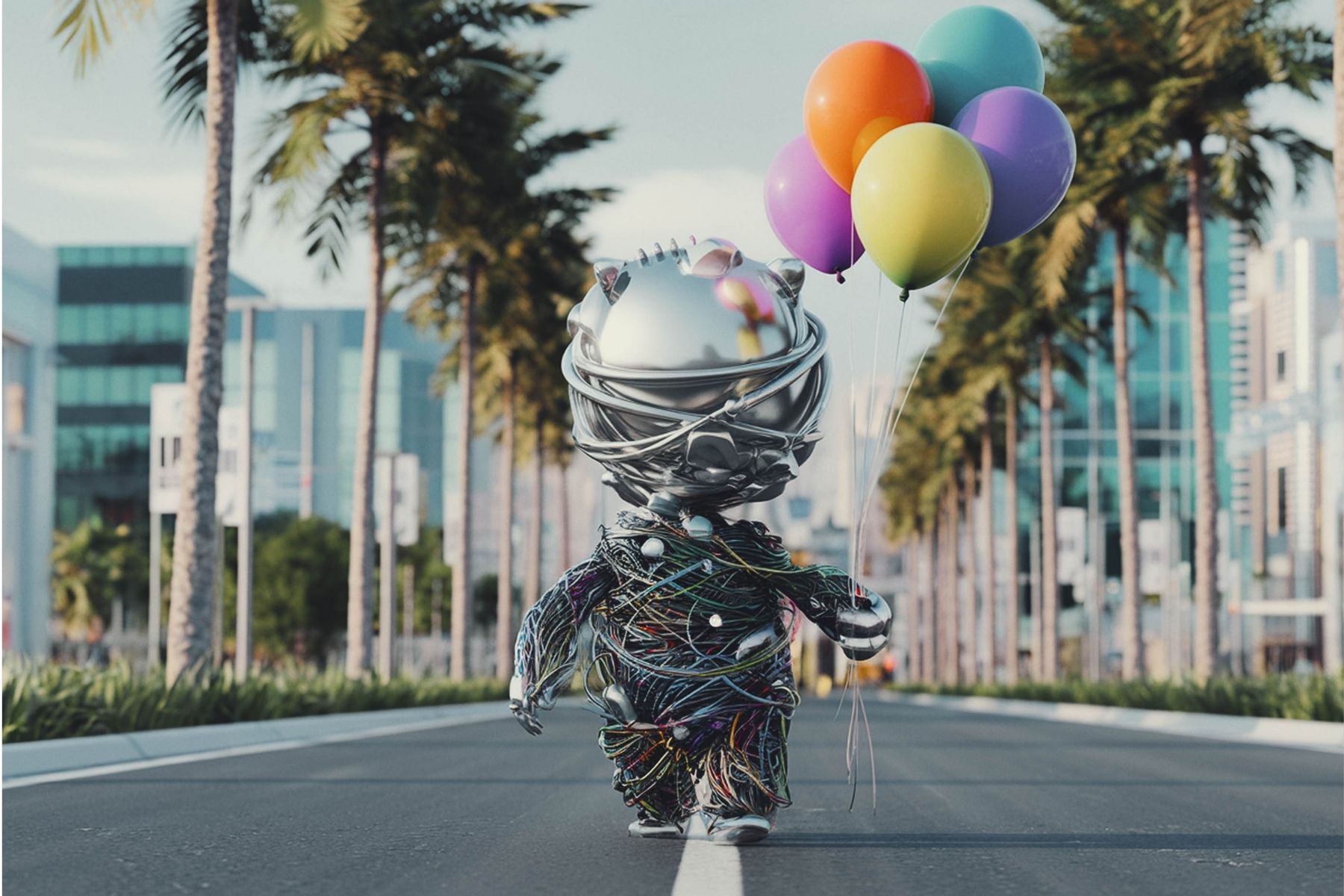 A world map with connection lines indicating global growth strategy