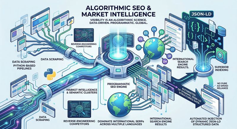 Programmatic SEO and Algorithmic Market Intelligence Data Pipelines